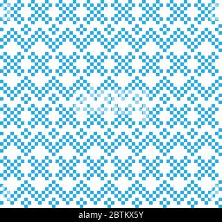 Christmas fair isle pattern background for fashion textiles, knitwear and graphics Stock Vector