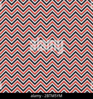 Chevron zigzag seamless pattern. Digital paper. Vector background. Stock Vector