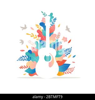 Summer fest, concept of live music festival, jazz and rock, food street fair, family fair, event poster and banner, colorful vector design Stock Vector
