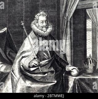 RUDOLF II, Holy Roman Emperor (1552-1612) Stock Photo