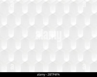White seamless architectural pattern. Stock Vector