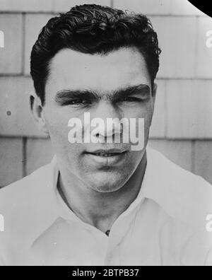 Notable boxers . Max Schmeling ( German boxer ) January 1930 Stock Photo