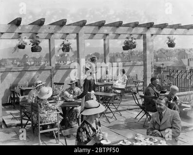 Hinds Restaurant, Eltham . 1936 Stock Photo