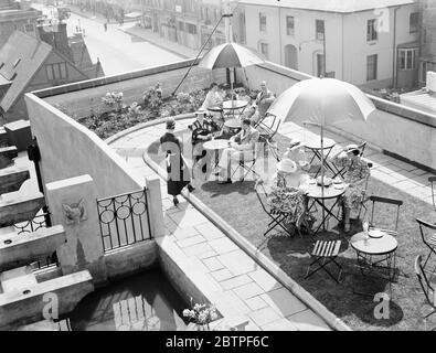 Hinds Restaurant, Eltham . 1936 Stock Photo