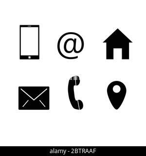 Address Book Contact Telephone Silhouette Style Icon Vector Illustration Stock Vector Image Art Alamy