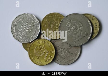 Sri Lankan rupee, Sri-Lanka-Rupie, LKR, Sri Lanka, Asia Stock Photo