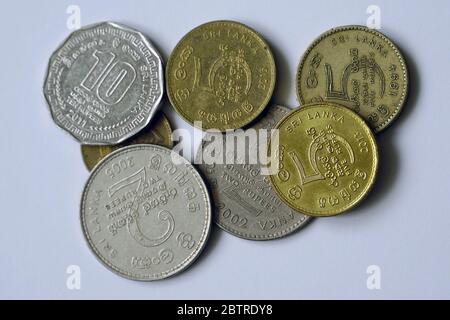 Sri Lankan rupee, Sri-Lanka-Rupie, LKR, Sri Lanka, Asia Stock Photo