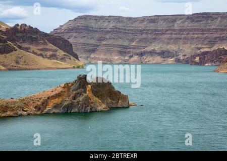 Lake Owyhee, Lake Owyhee State Park, Oregon Stock Photo