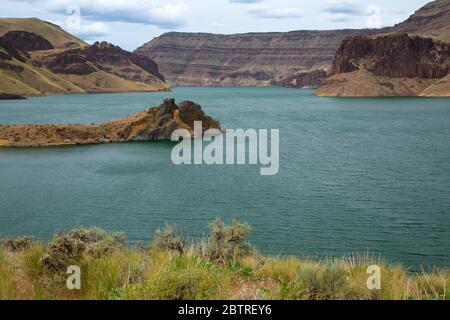 Lake Owyhee, Lake Owyhee State Park, Oregon Stock Photo