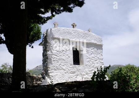 The village of Alfarnate, Axarquia, Malaga, Andalucia, Costa del Sol, Spain, Europe Stock Photo