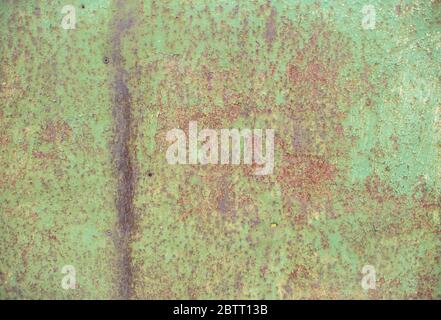 Texture background of metal sheet. stained rusty metal backdrop with copy space for text Stock Photo