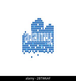building vector design template illustration Stock Vector