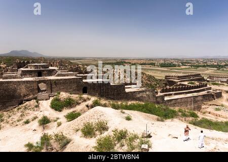 Rohtas Fort, Western ramparts, Jhelum District, Punjab Province, Pakistan, South Asia, Asia Stock Photo