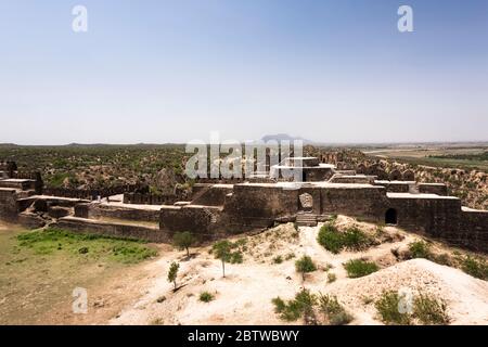 Rohtas Fort, Western ramparts, Jhelum District, Punjab Province, Pakistan, South Asia, Asia Stock Photo