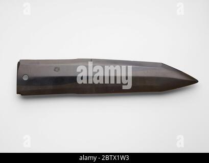 Daggeraxe ge fragment reworked. You Xiaoxi ??? (late 19th-early 20th century) (C.L. Stock Photo