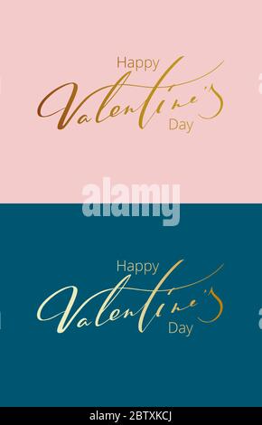 Card in a bouquet of Happy Valentine's Day . Stock Vector