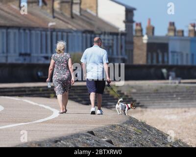 Sheerness, Kent, UK. 28th May, 2020. UK Weather: a sunny and warm morning in Sheerness, Kent. Credit: James Bell/Alamy Live News Stock Photo