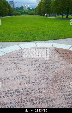 Bicentennial Capitol Mall State Park, Nashville, Davidson County, Tennessee, USA Stock Photo