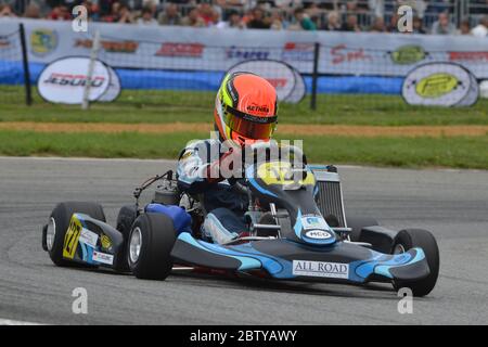 Charles Leclerc karting career 2011. Stock Photo