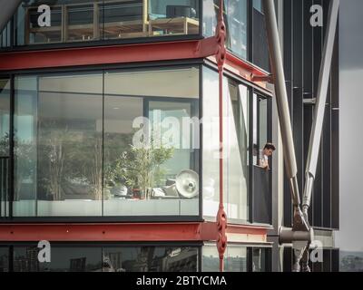 Neo Bankside Apartments opposite the Tate Modern Gallery, London, UK Stock Photo