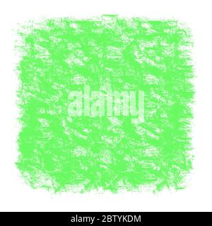 Light lime green texture color of crumpled painted scratched paper cardboard surface. Abstract background wallpaper backdrop textured effect. Square b Stock Photo