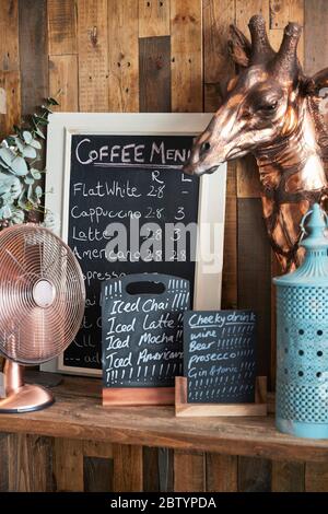 Interior of Mash Home and Pantry in Chipping Norton, Cotswolds, Oxfordshire, England, UK Stock Photo