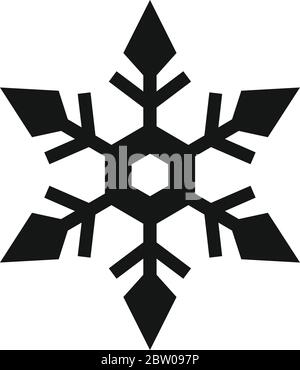 simple snowflake vector png