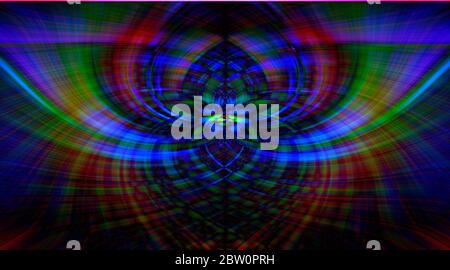 Soft trendy beautiful neon multicolored abstract texture Stock Photo