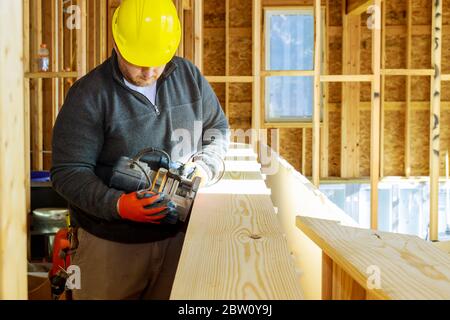 Milling cutter tools for woodworking carpenter using router trimmer in edges details Stock Photo