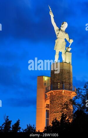 Vulcan Statue,Birmingham,Alabama,USA Stock Photo
