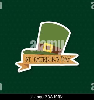 Saint patricks day card Stock Vector