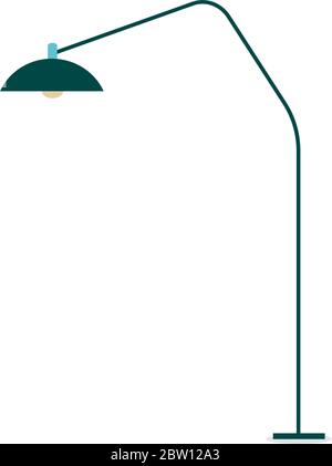 Isolated lamp icon Stock Vector