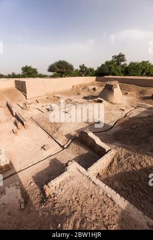 Archaeological site of Harappa, Harappan Civilisation, Indus Valley Civilisation, Sahiwal District, Punjab Province, Pakistan, South Asia, Asia Stock Photo