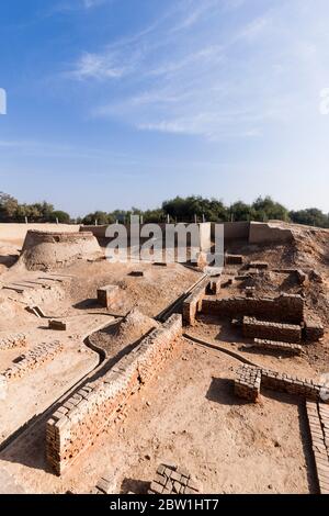 Archaeological site of Harappa, Harappan Civilisation, Indus Valley Civilisation, Sahiwal District, Punjab Province, Pakistan, South Asia, Asia Stock Photo