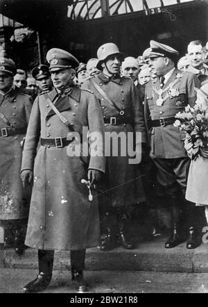 [ No text ? Gemany , nazi , officers ] Stock Photo