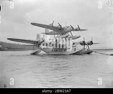 The two parts of the Mayo visit aircraft the pick a back plane and now