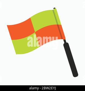 Offside Flag Stock Vector