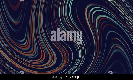 Abstract gradient colorful animation. 4K motion graphic. Trendy vibrant texture, fashion textile, neon colour, ambient graphic design, screen saver. Stock Photo