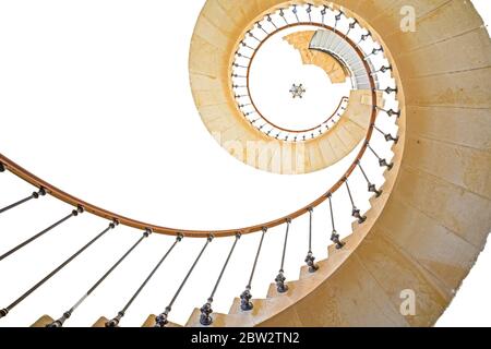 Spiral staircase Stock Photo