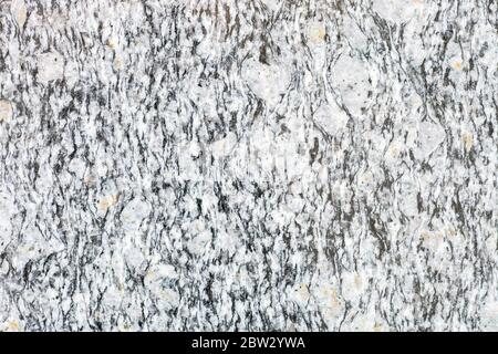 Granite wall light texture. Black and white natural stone background, detail material for interior design Stock Photo