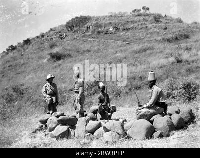 Pictures of the Abyssinian campaign by Ray Rousseau , Planet News staff photographer from Paris bureau. 27 November 1935 Stock Photo