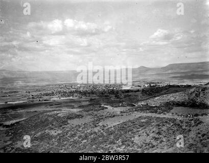 Pictures of the Abyssinian campaign by Ray Rousseau , Planet News staff photographer from Paris bureau. 27 November 1935 Stock Photo