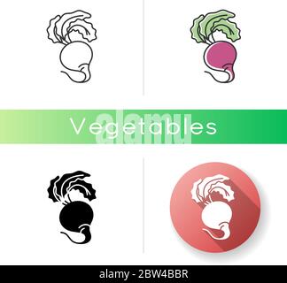 Beetroot icon Stock Vector