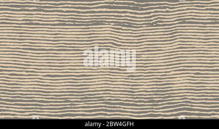 grunge brush painted horizontal lines seamless pattern Stock Vector