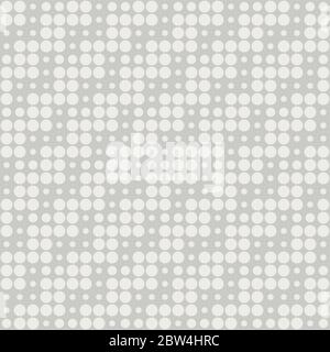 Geometric seamless optical dotted pattern Stock Vector