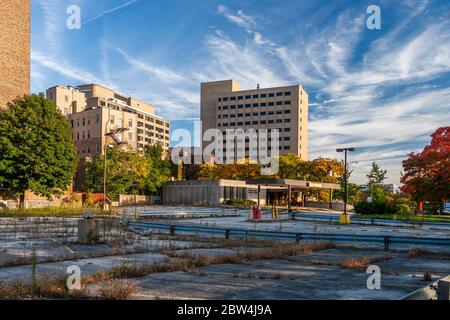 Michael Reese Hospital campus Stock Photo