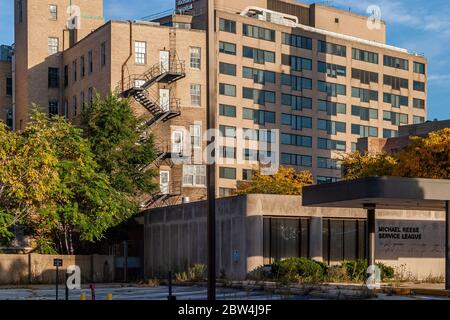 Michael Reese Hospital campus Stock Photo