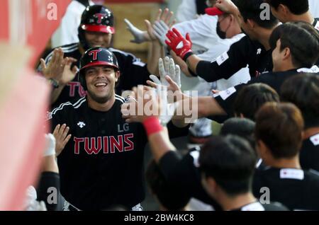 Chae Eunsung Lg Twins Baseball Club Editorial Stock Photo - Stock Image