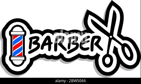 Barber symbol Stock Vector