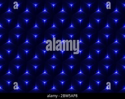 Geometric abstract dark blue background. Stock Vector